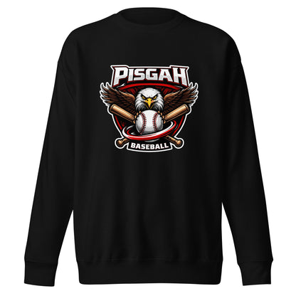 Performance | Crewneck | Pisgah Rec League | Eagle Baseball Logo