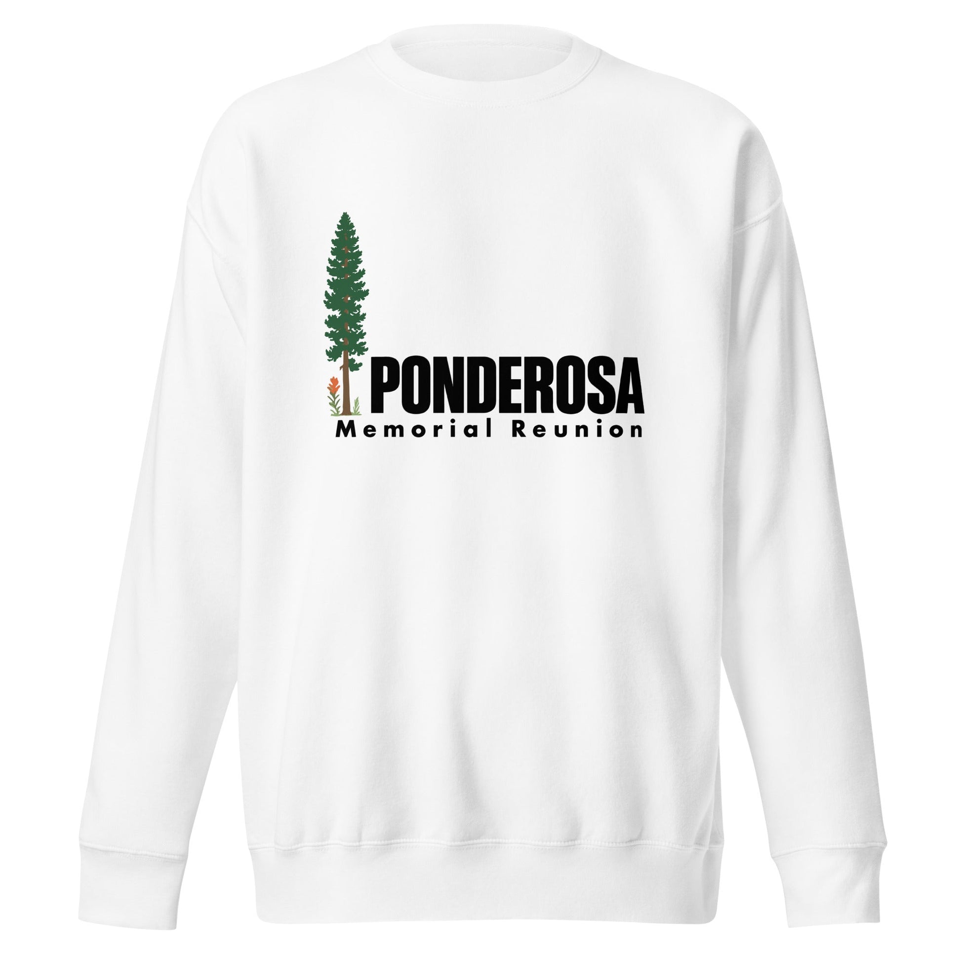 Performance | Crewneck | ponderosa reunion | Memorial Logo