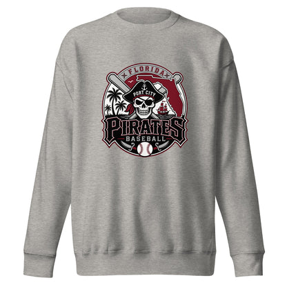 Performance | Crewneck | Port City Pirates | Emblem Logo