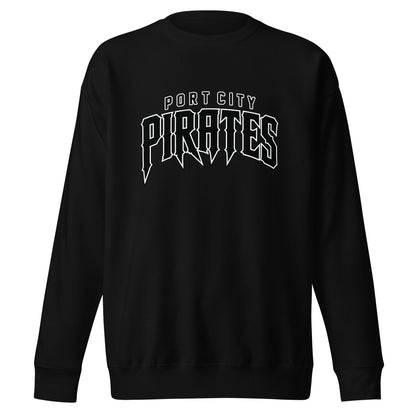 Performance | Crewneck | Port City Pirates | Script Logo