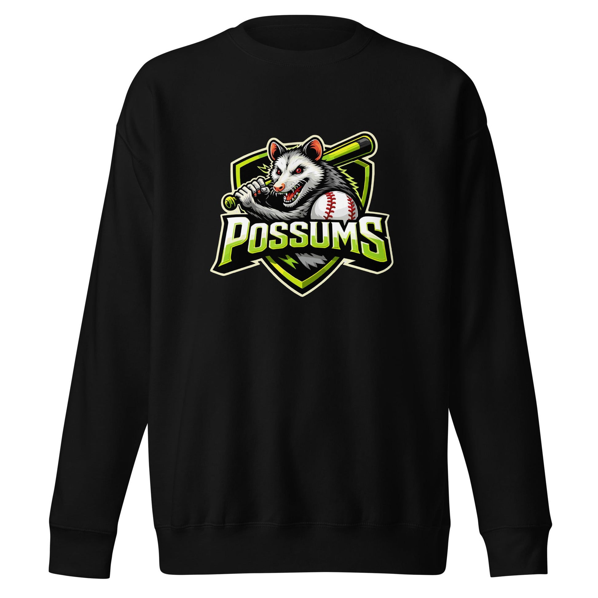 Performance | Crewneck | Possums | Mascot Logo