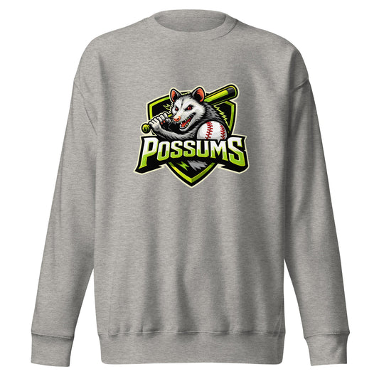 Performance | Crewneck | Possums | Mascot Logo