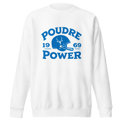 Performance | Crewneck | Poudre Football | Crest Logo