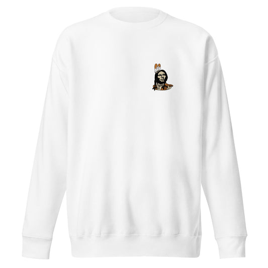 Performance | Crewneck | Powhatan lacrosse | Mascot Logo