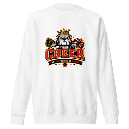 Performance | Crewneck | PTE Bulldog Cheer | Crest Logo