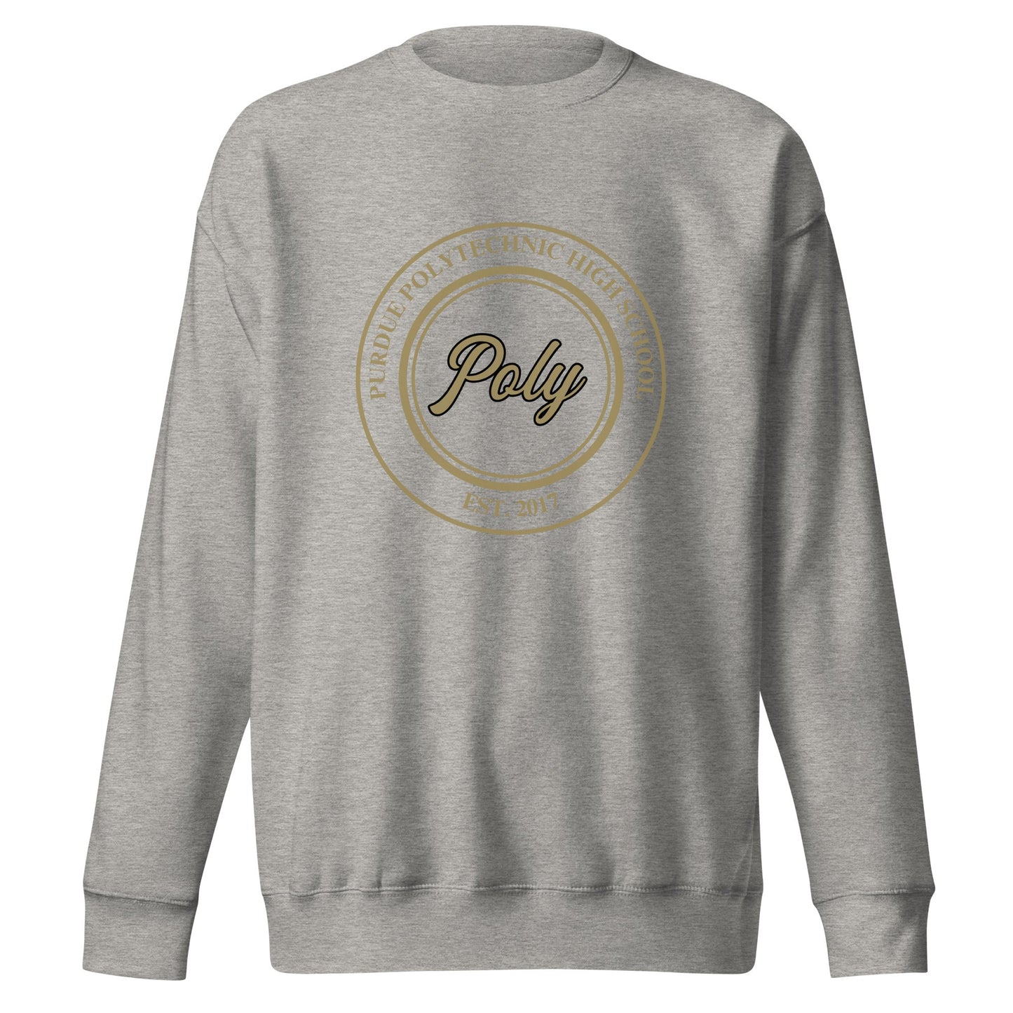 Performance | Crewneck | Purdue Polytechnic High School | Poly Seal Logo