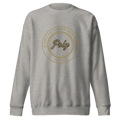 Performance | Crewneck | Purdue Polytechnic High School | Poly Seal Logo
