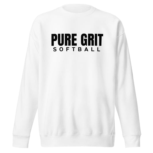 Performance | Crewneck | Pure Grit Softball | Main Logo