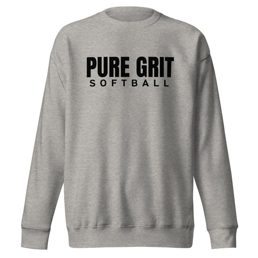 Performance | Crewneck | Pure Grit Softball | Main Logo
