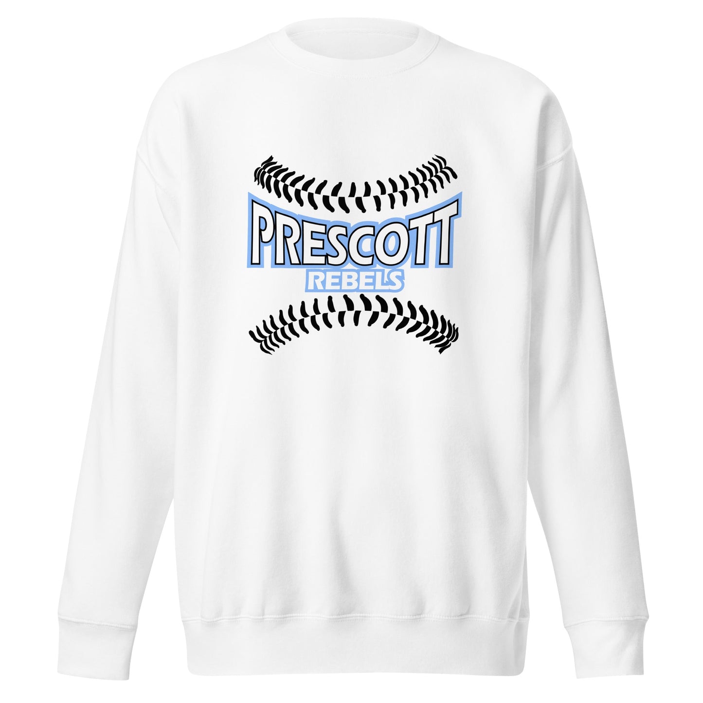 Performance | Crewneck | Rebels baseball club | Vanguard Logo