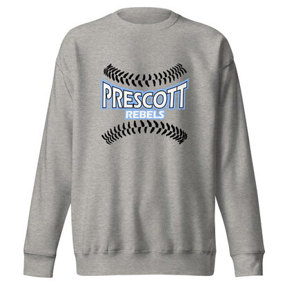 Performance | Crewneck | Rebels baseball club | Vanguard Logo