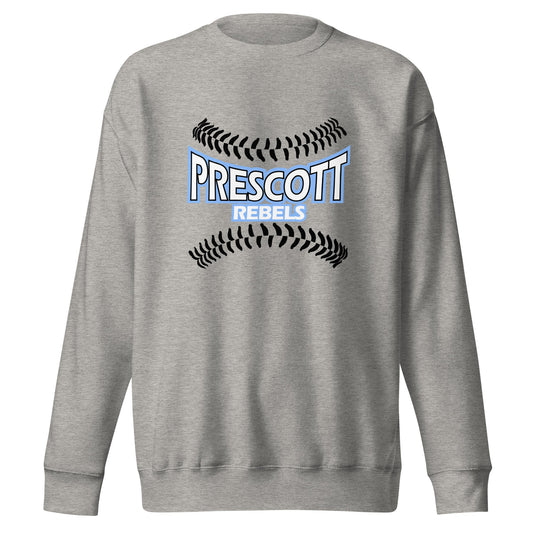 Performance | Crewneck | Rebels baseball club | Vanguard Logo