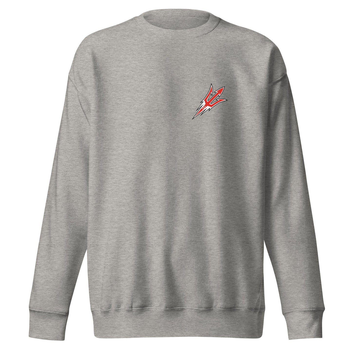 Performance | Crewneck | Red Springs Track and Field | Trident Logo