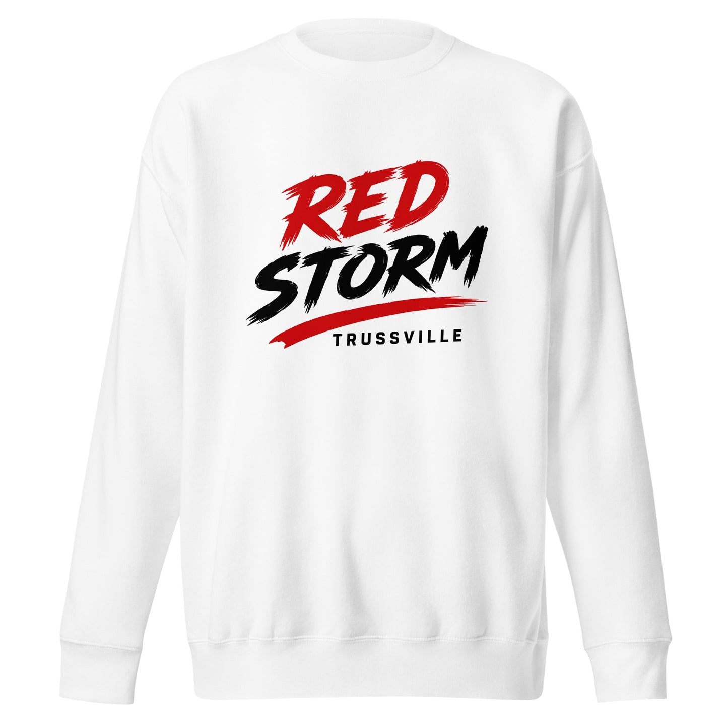 Performance | Crewneck | Red Storm | Modern Script Logo