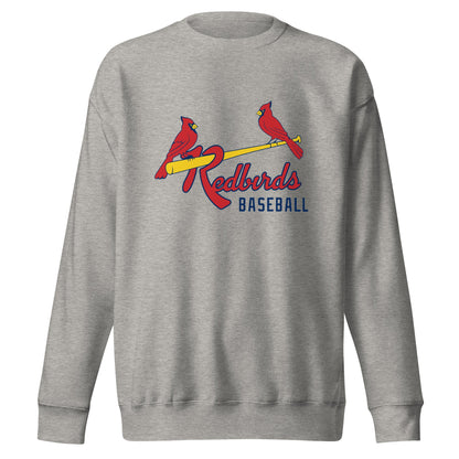 Performance | Crewneck | Redbirds | Redbirds Logo
