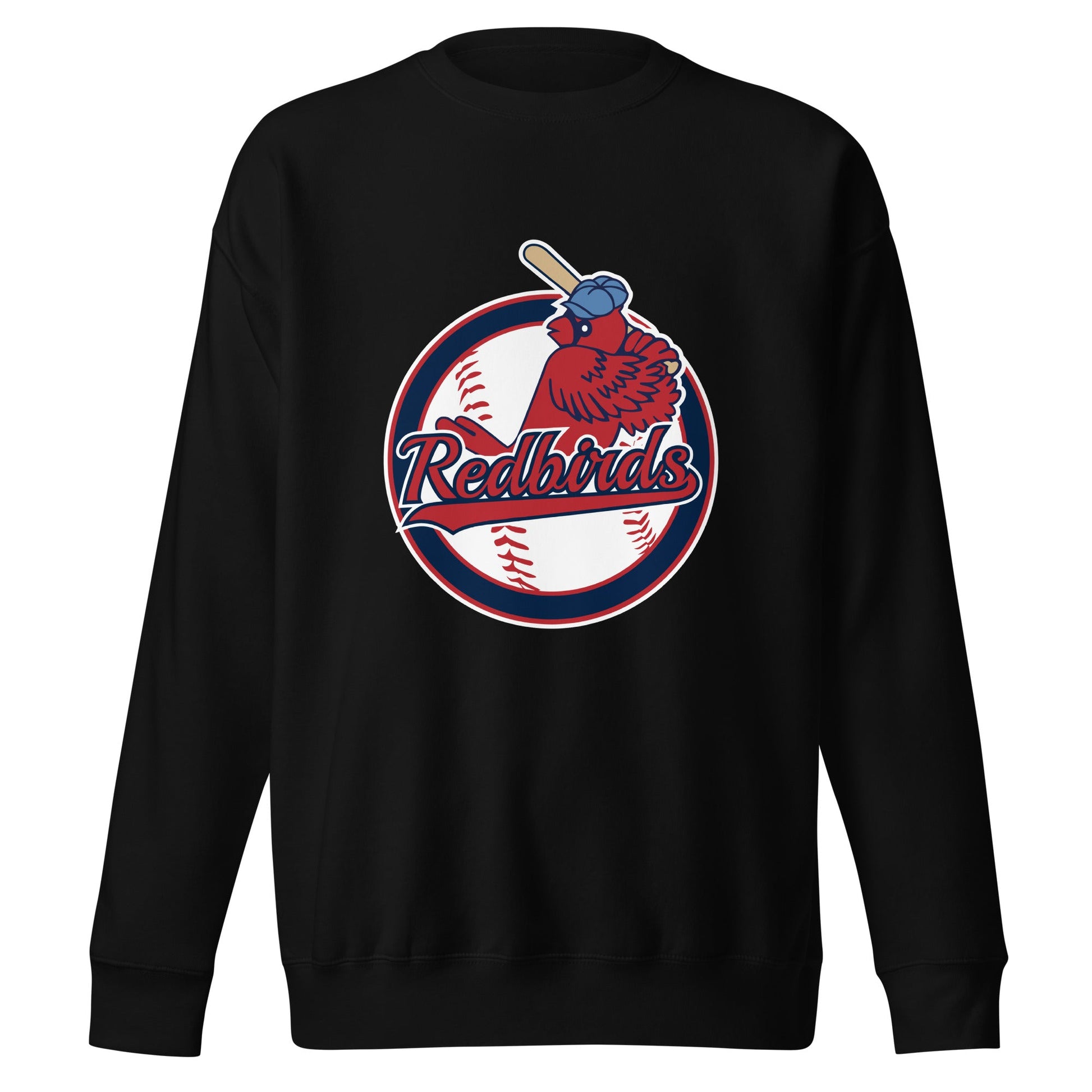 Performance | Crewneck | Redbirds | Vintage Badge Logo