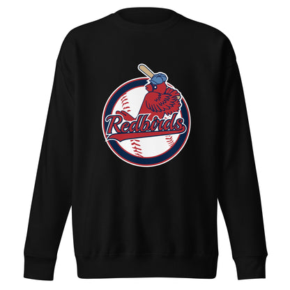 Performance | Crewneck | Redbirds | Vintage Badge Logo
