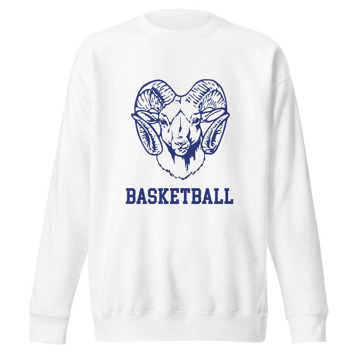 Performance | Crewneck | Rensselaer Rams | Basketball Logo