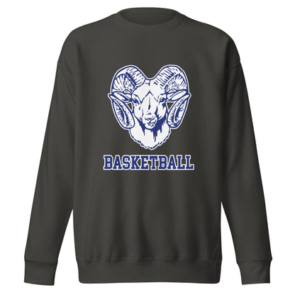 Performance | Crewneck | Rensselaer Rams | Basketball Logo