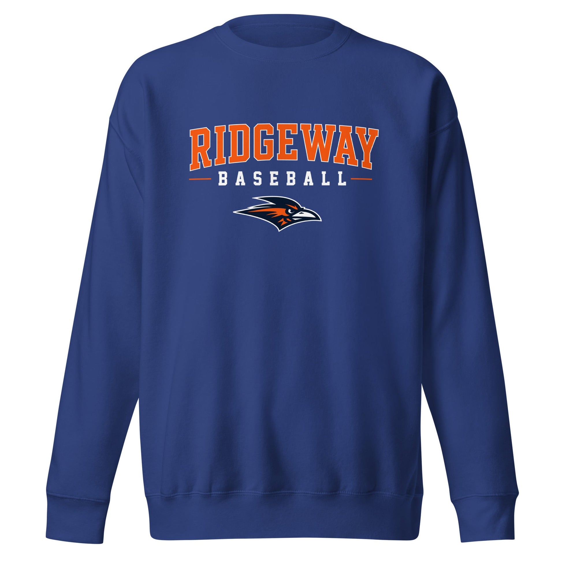 Performance | Crewneck | Ridgeway High School Baseball | Emblem Logo