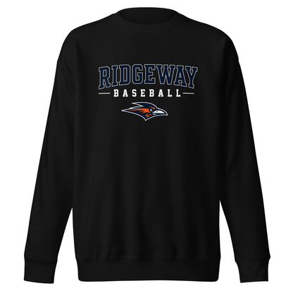 Performance | Crewneck | Ridgeway High School Baseball | Modern Script Logo