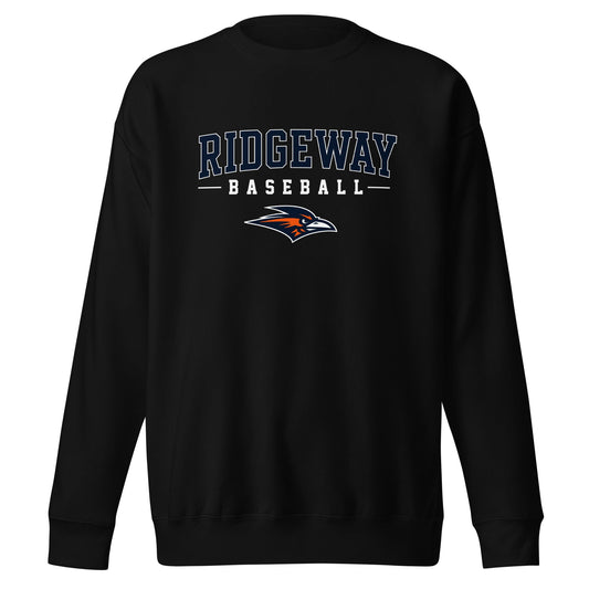 Performance | Crewneck | Ridgeway High School Baseball | Modern Script Logo
