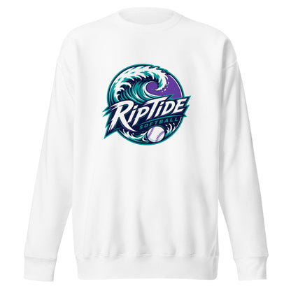 Performance | Crewneck | RipTide Softball | Emblem Logo