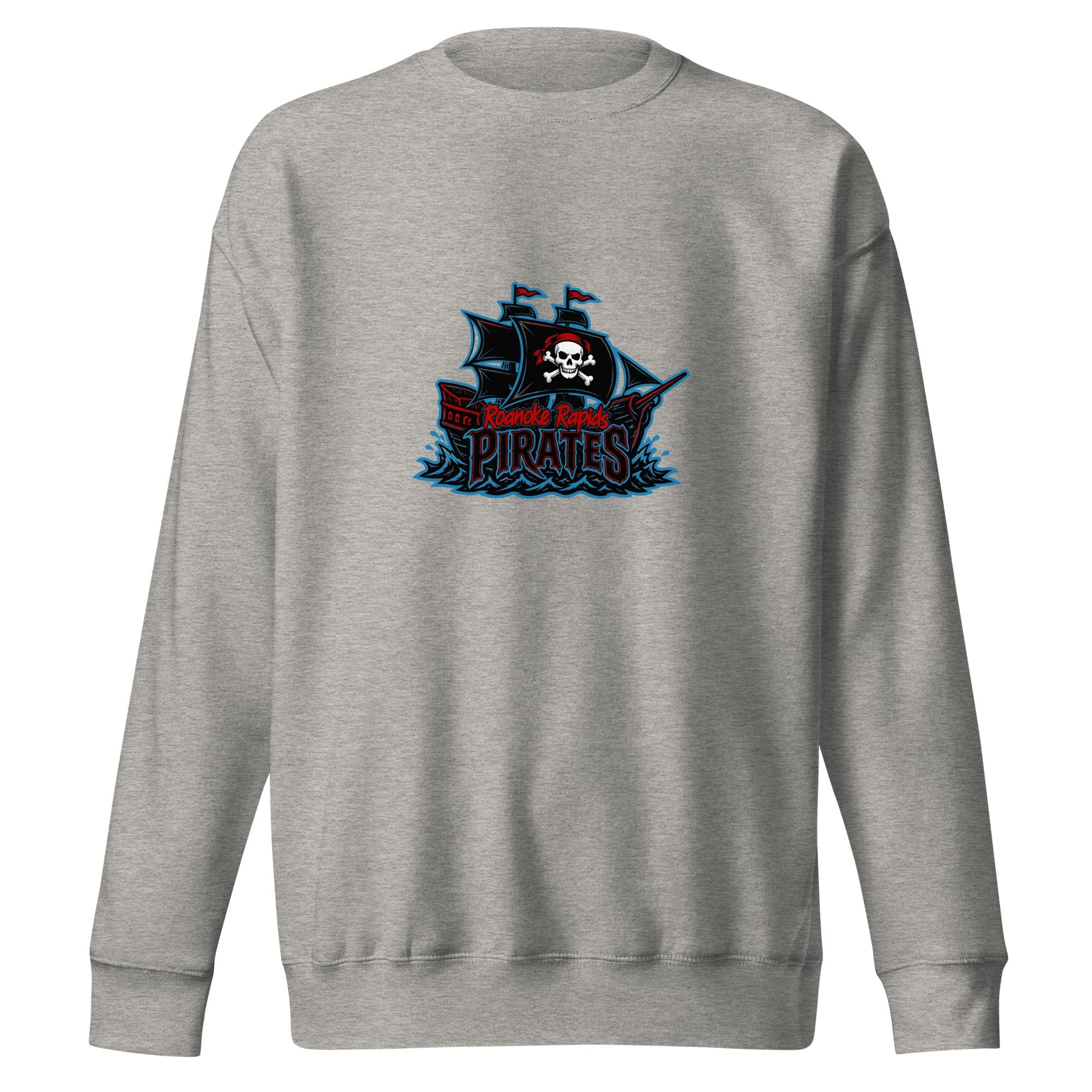 Performance | Crewneck | Roanoke Rapids Pirates | Black Sail Battlers Logo
