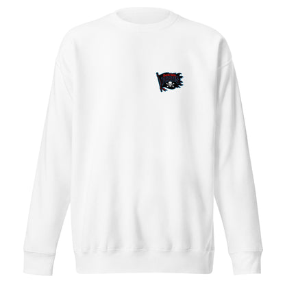 Performance | Crewneck | Roanoke Rapids Pirates | Blackwave Flag Logo