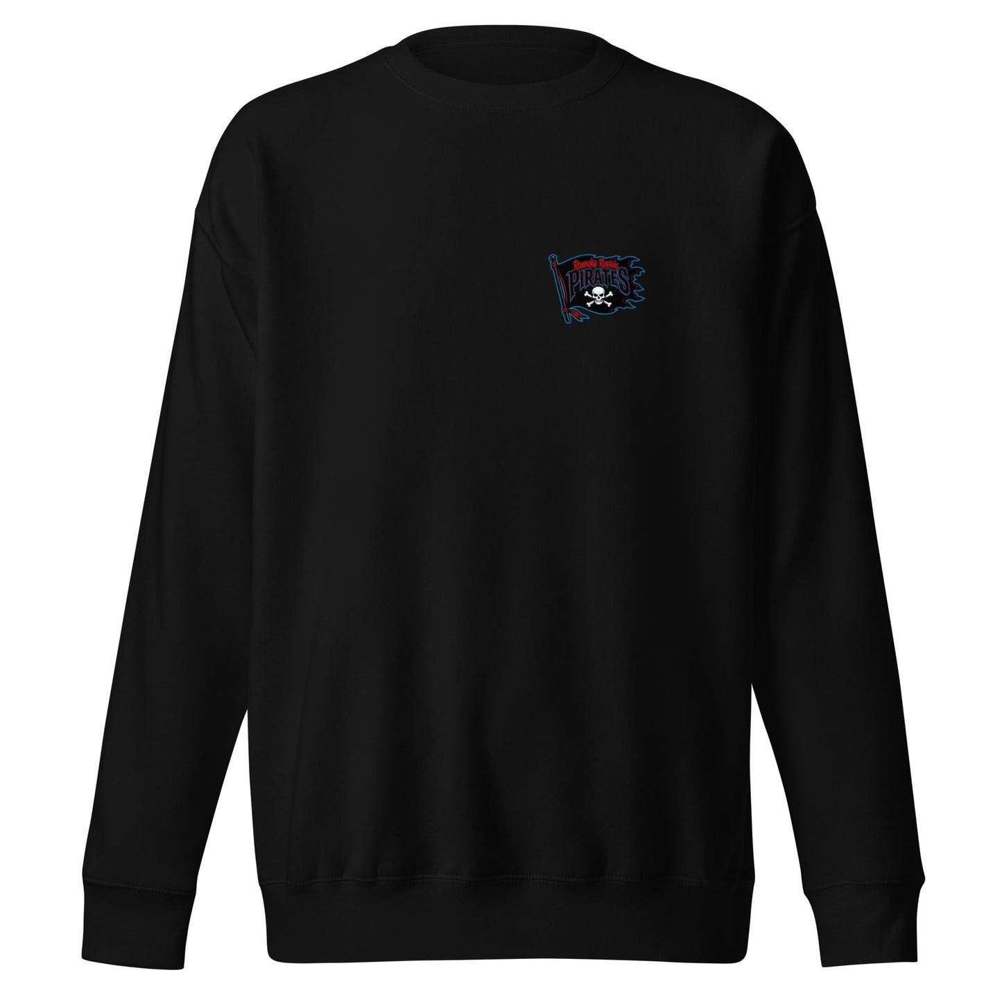 Performance | Crewneck | Roanoke Rapids Pirates | Blackwave Flag Logo