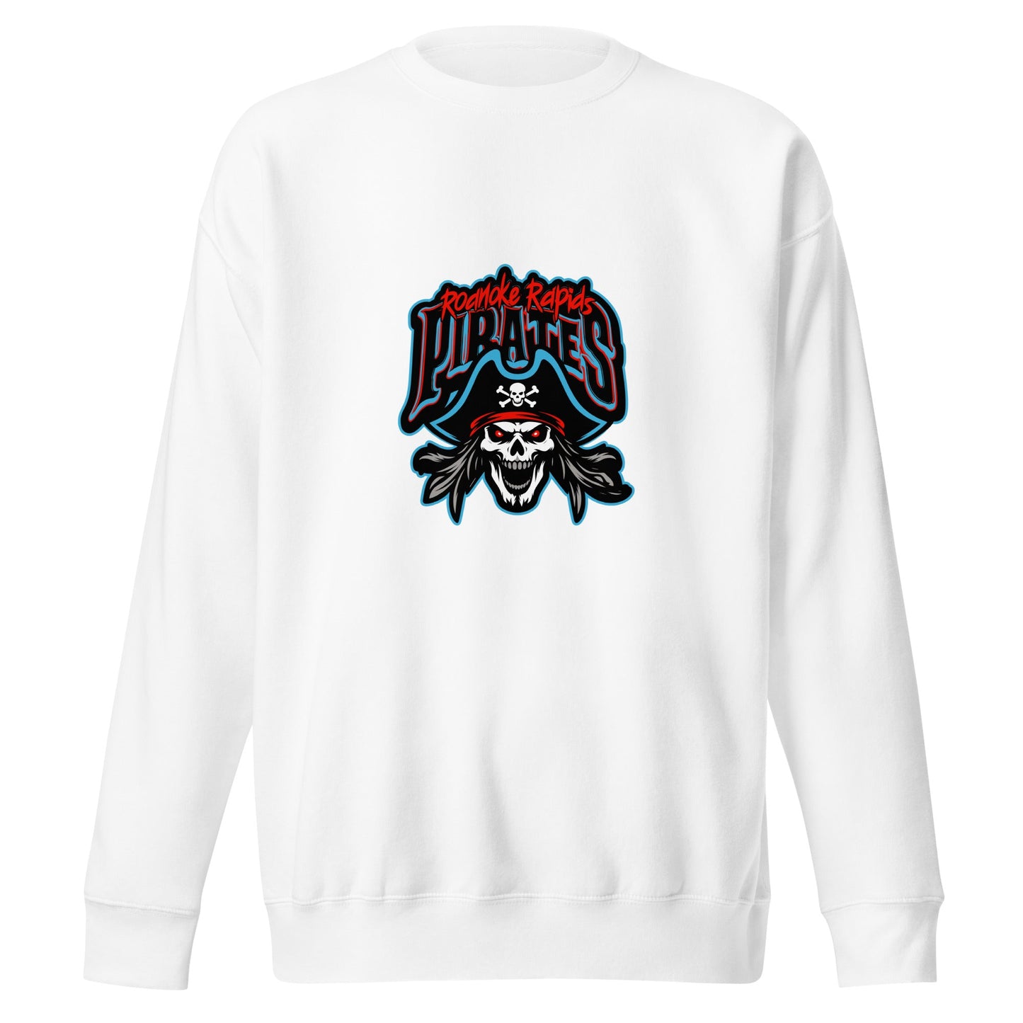 Performance | Crewneck | Roanoke Rapids Pirates | Reaver Captain Logo