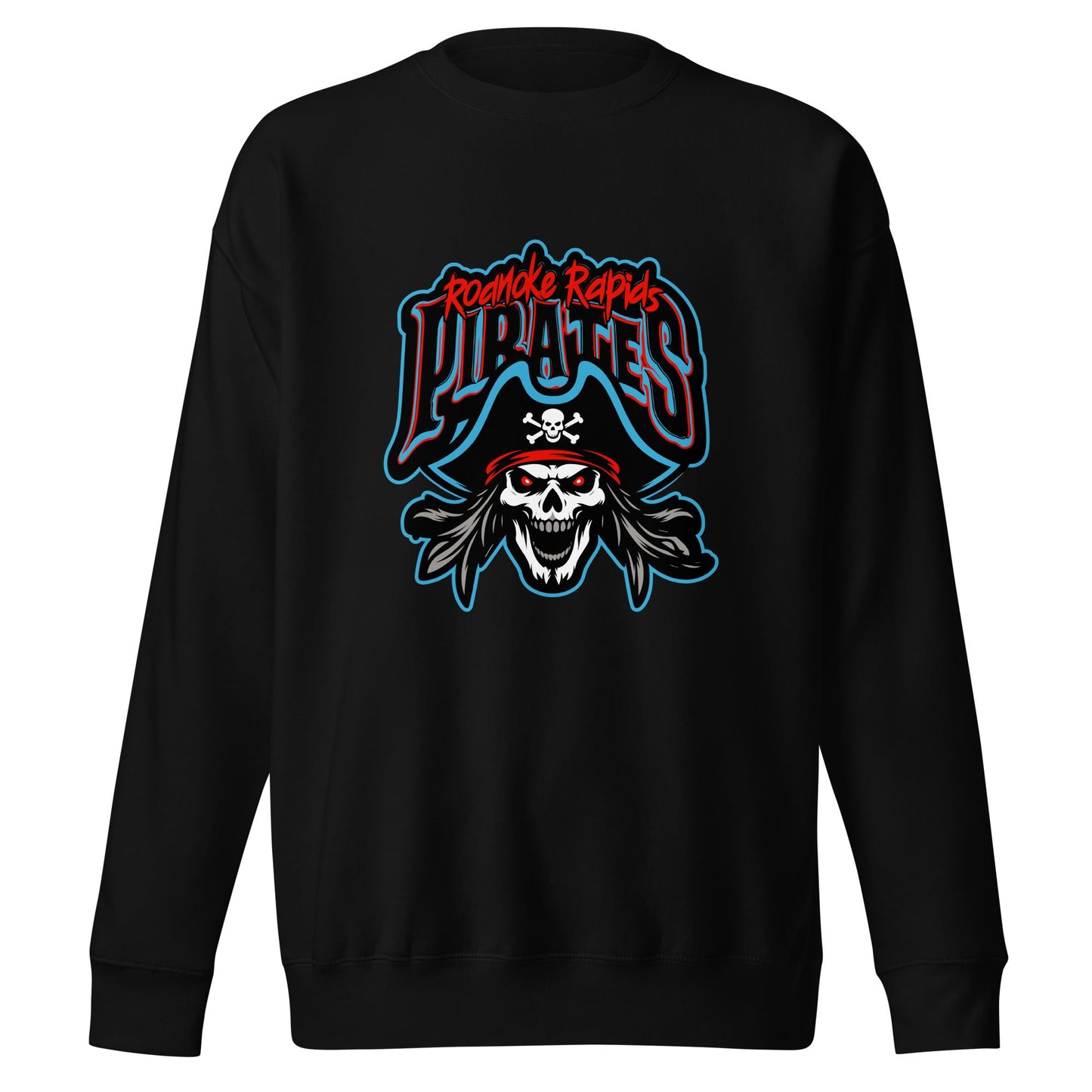 Performance | Crewneck | Roanoke Rapids Pirates | Reaver Captain Logo