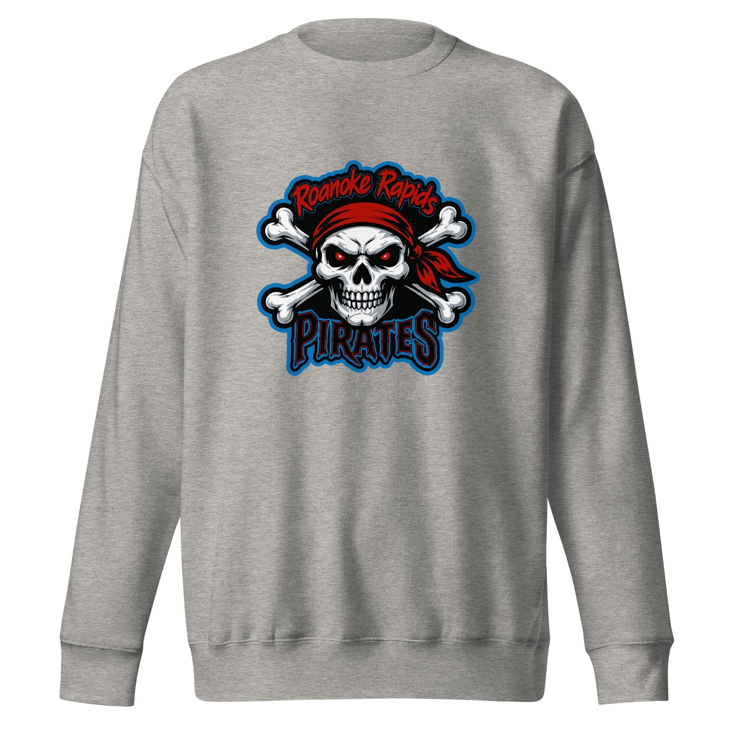 Performance | Crewneck | Roanoke Rapids Pirates | River Raiders Logo