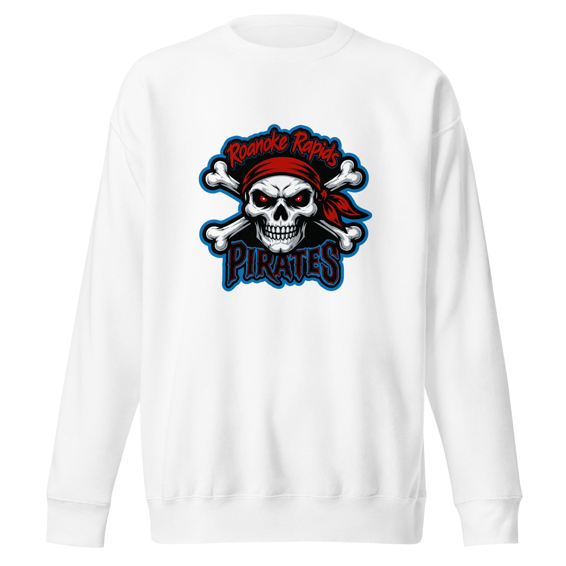 Performance | Crewneck | Roanoke Rapids Pirates | River Raiders Logo