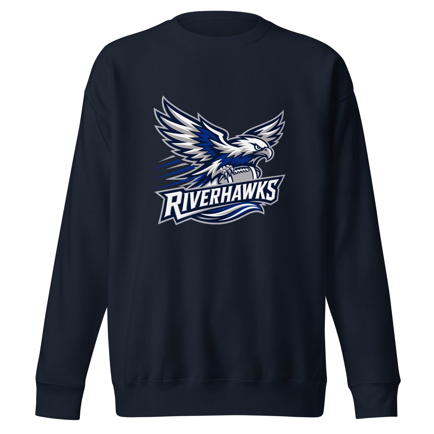 Performance | Crewneck | Rochester Riverhawks | Crest Logo