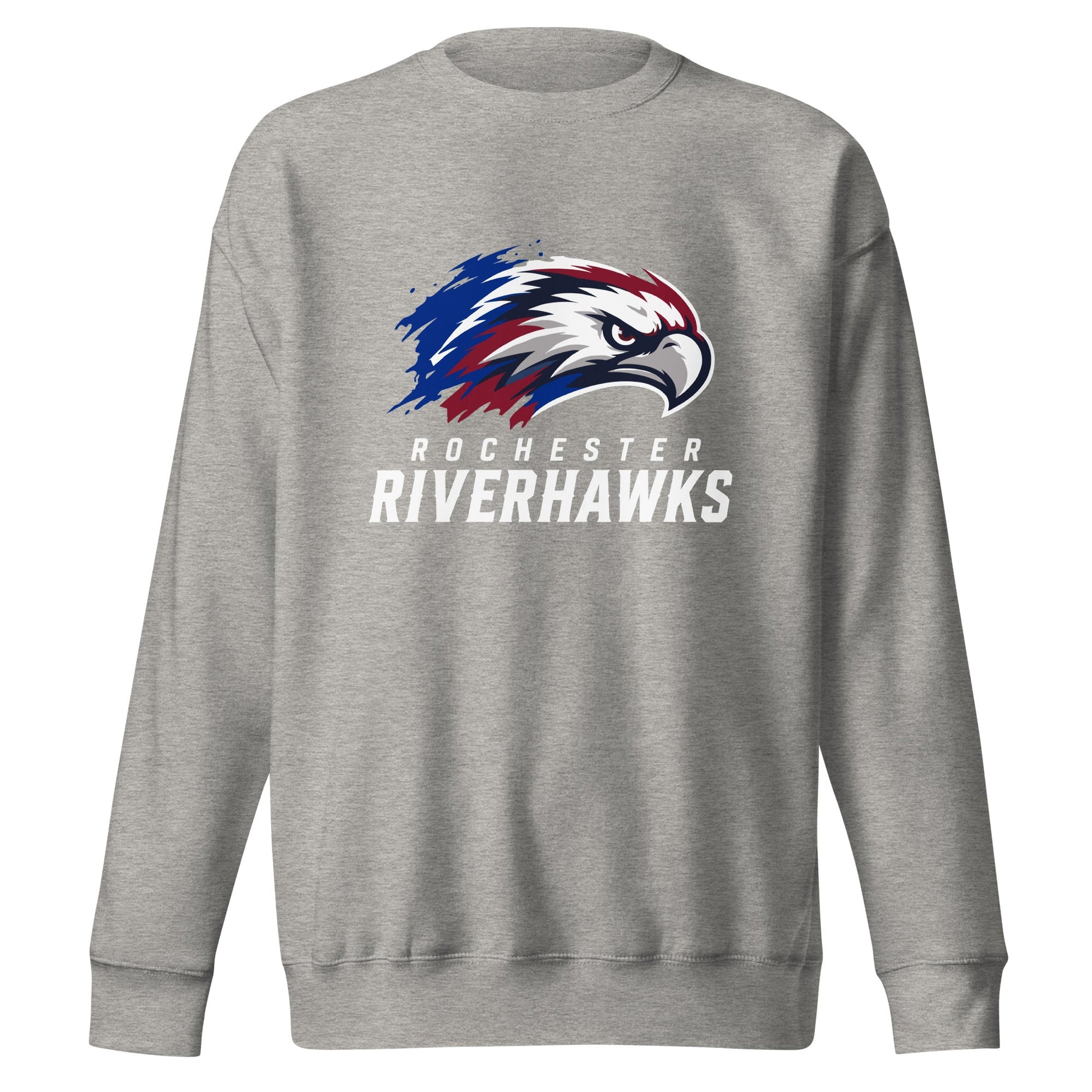 Performance | Crewneck | Rochester Riverhawks | Emblem Logo