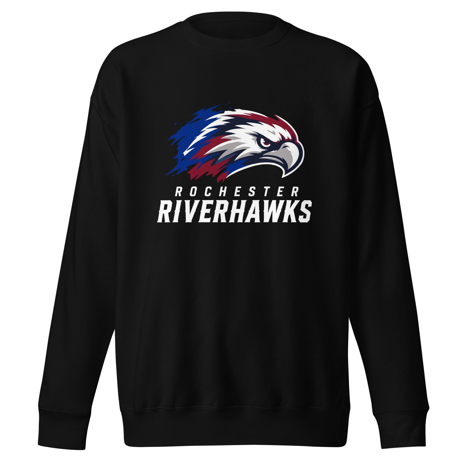 Performance | Crewneck | Rochester Riverhawks | Emblem Logo