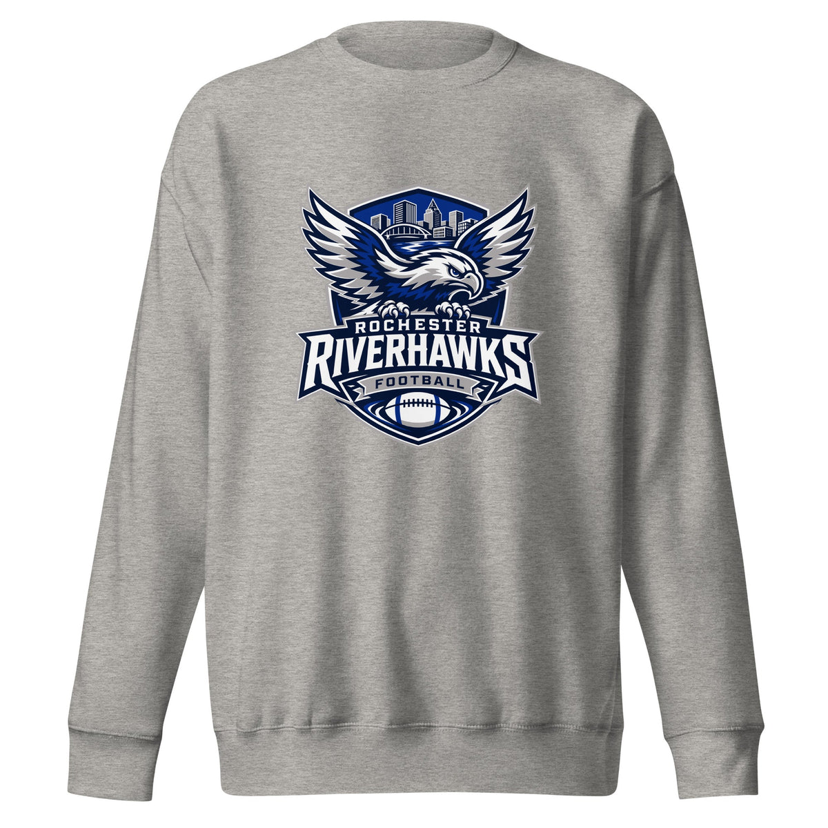 Performance | Crewneck | Rochester Riverhawks | Shield Logo
