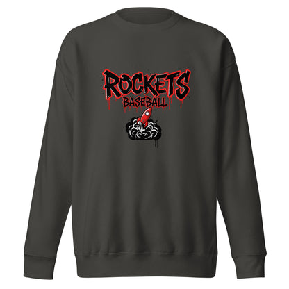 Performance | Crewneck | Rockets Baseball | Alt Logo 2