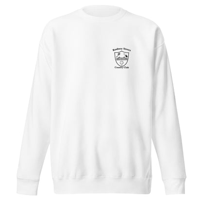 Performance | Crewneck | Rodney Street CC Tennis | Alt Crest Logo