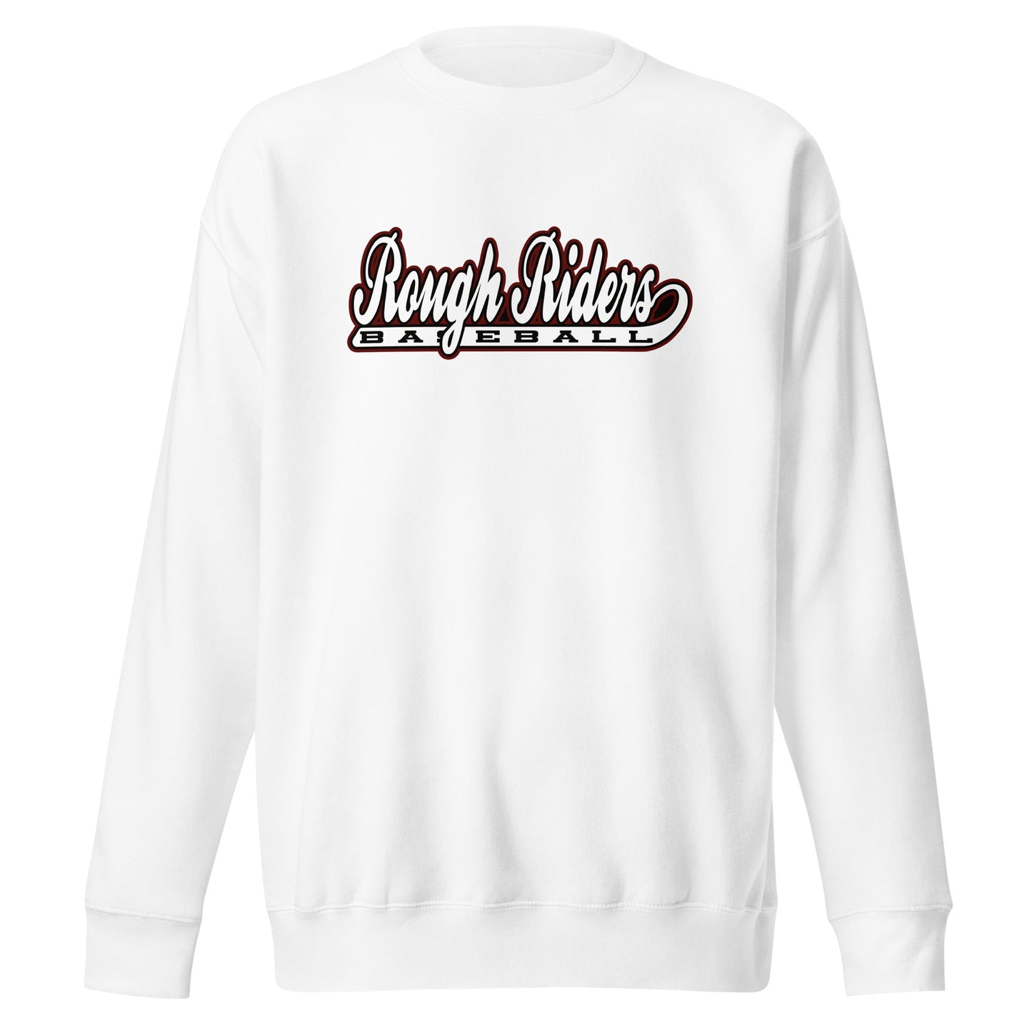 Performance | Crewneck | Rough Riders | Baseball Script Logo