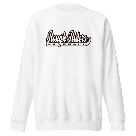 Performance | Crewneck | Rough Riders | Baseball Script Logo