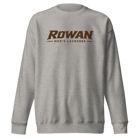 Performance | Crewneck | Rowan Men’s Lacrosse | Modern Script Logo