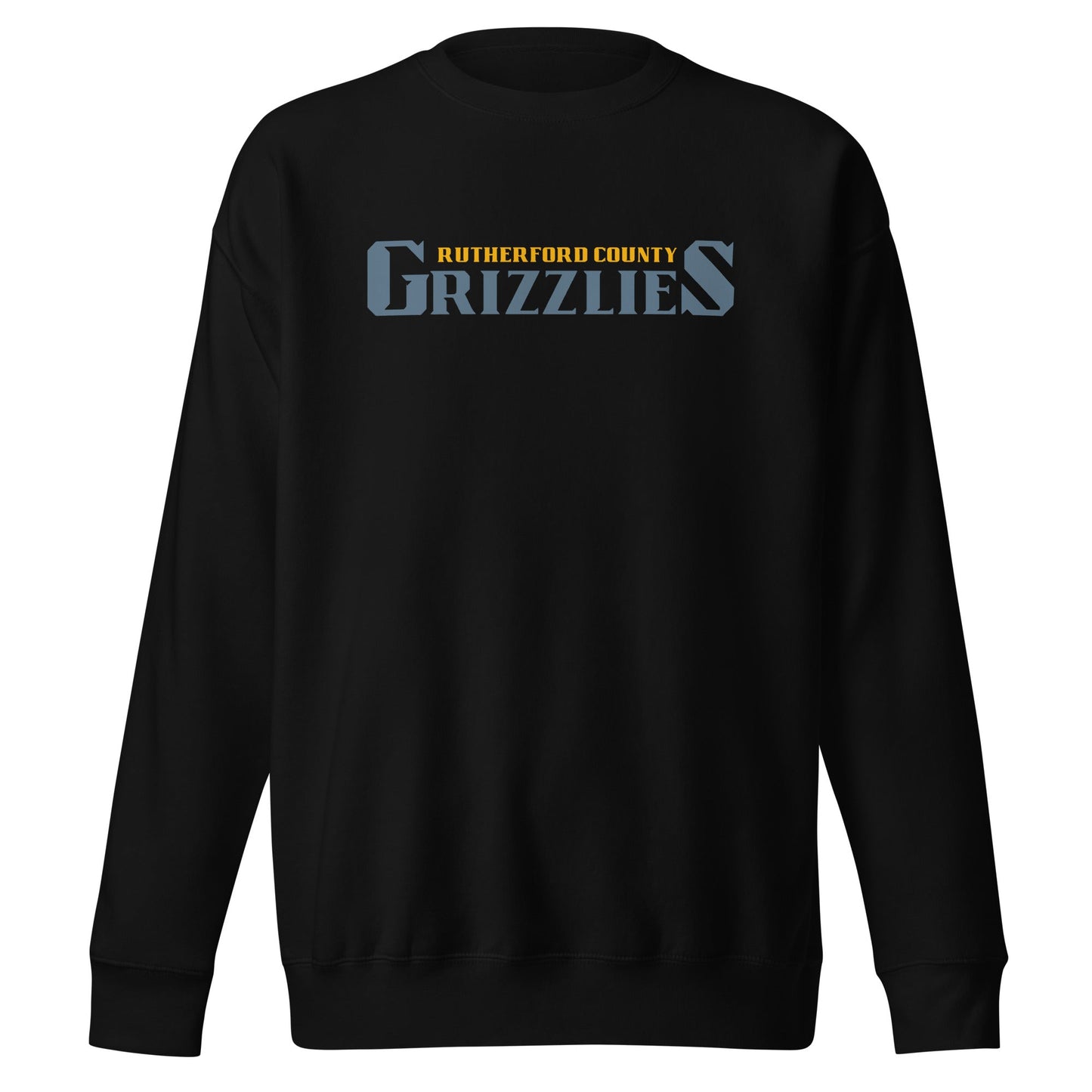 Performance | Crewneck | Rutherford County Grizzlies Football | Alt Script Logo