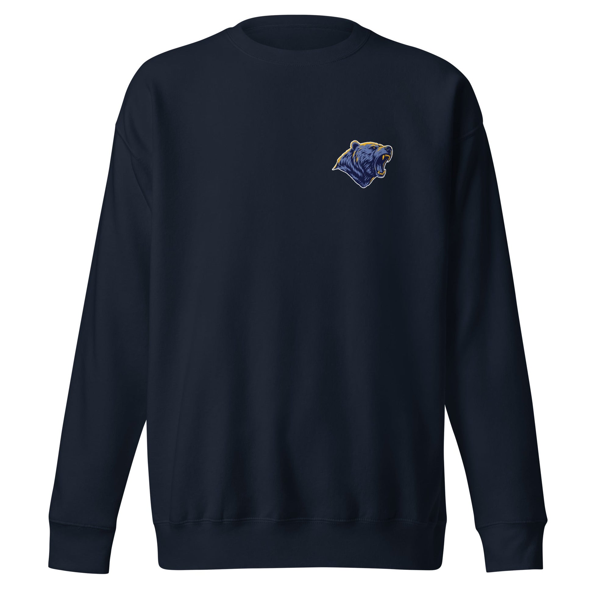 Performance | Crewneck | Rutherford County Grizzlies Football | Mascot Logo