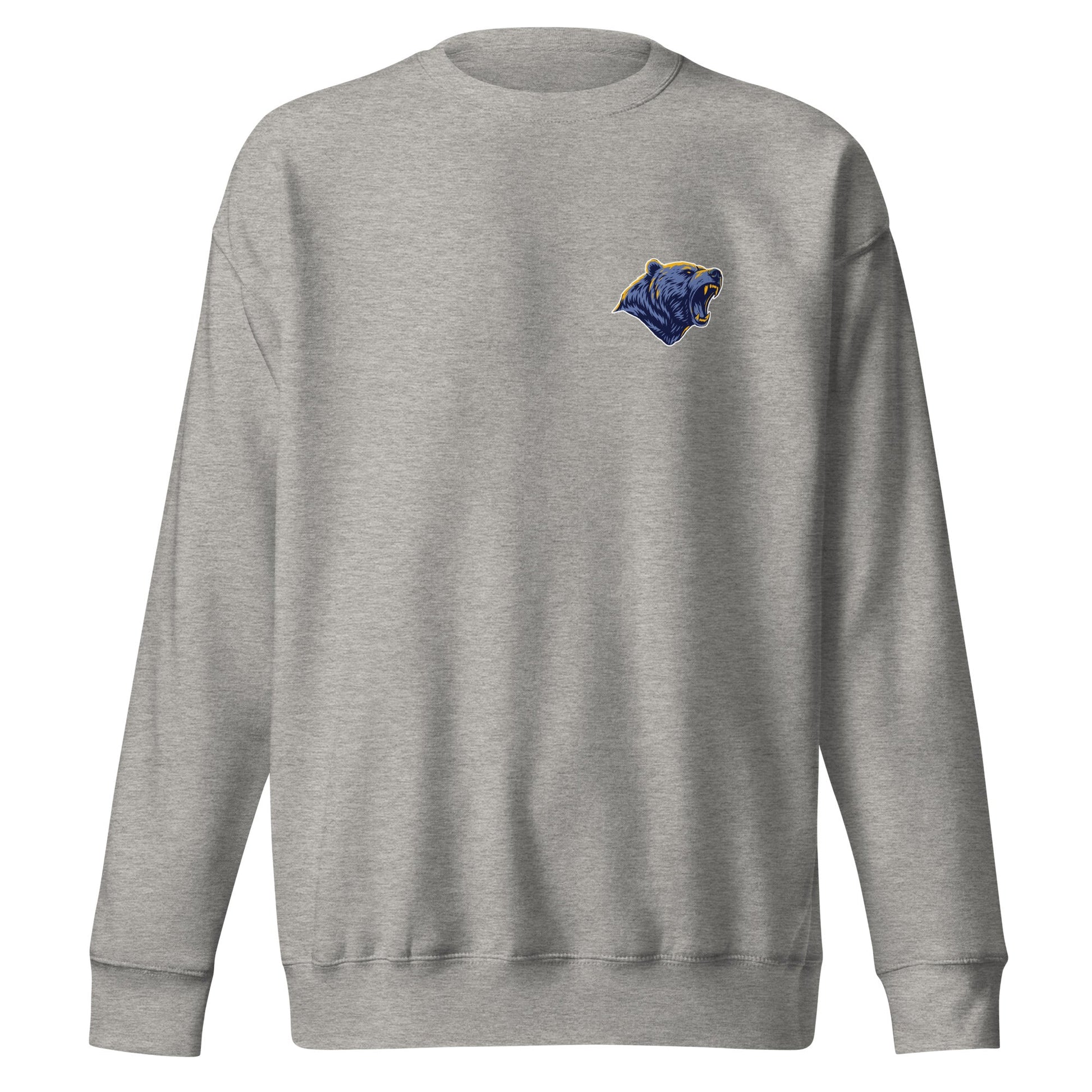 Performance | Crewneck | Rutherford County Grizzlies Football | Mascot Logo