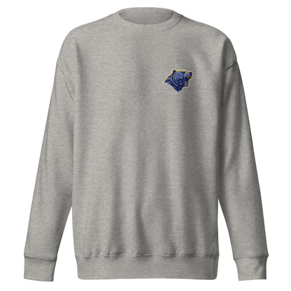 Performance | Crewneck | Rutherford County Grizzlies Football | Mascot Logo