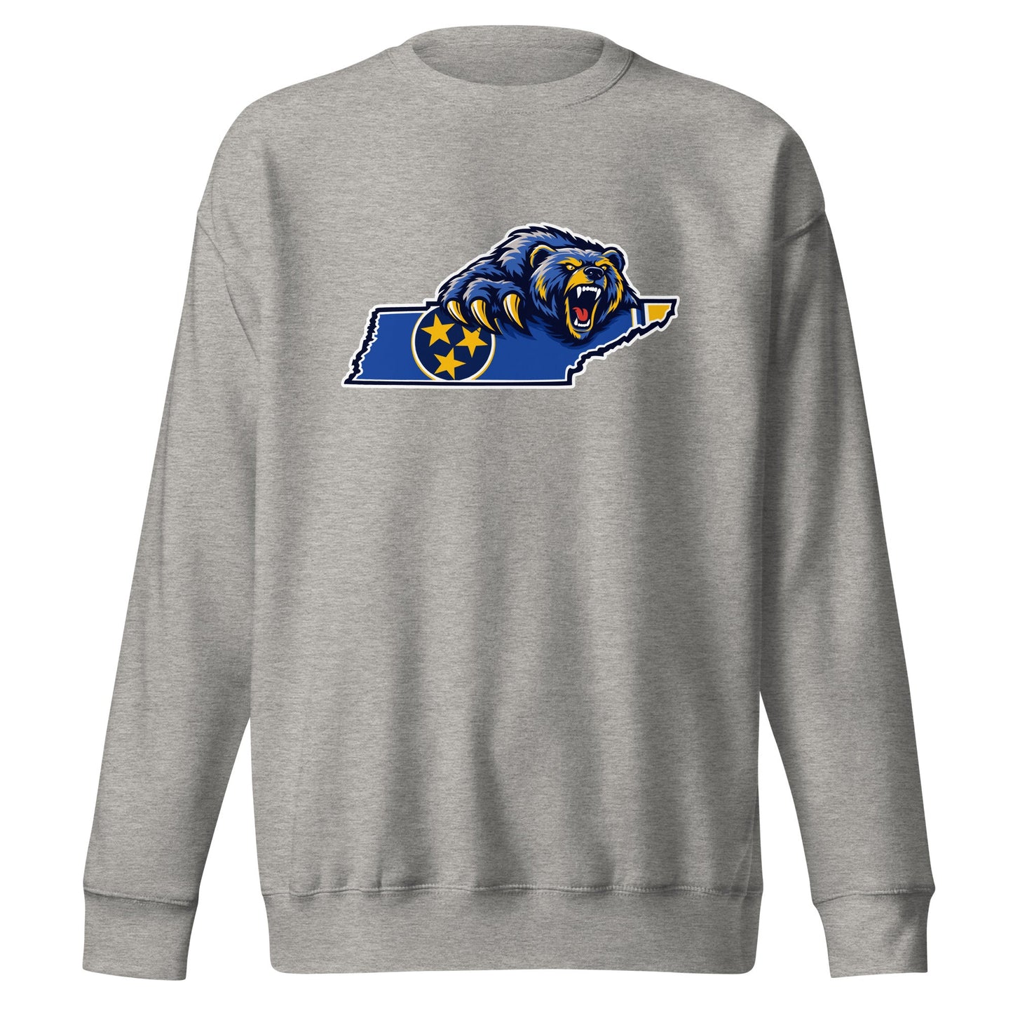 Performance | Crewneck | Rutherford County Grizzlies Football | Tennessee Logo