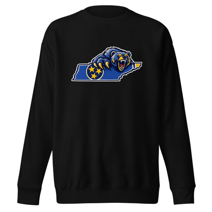 Performance | Crewneck | Rutherford County Grizzlies Football | Tennessee Logo