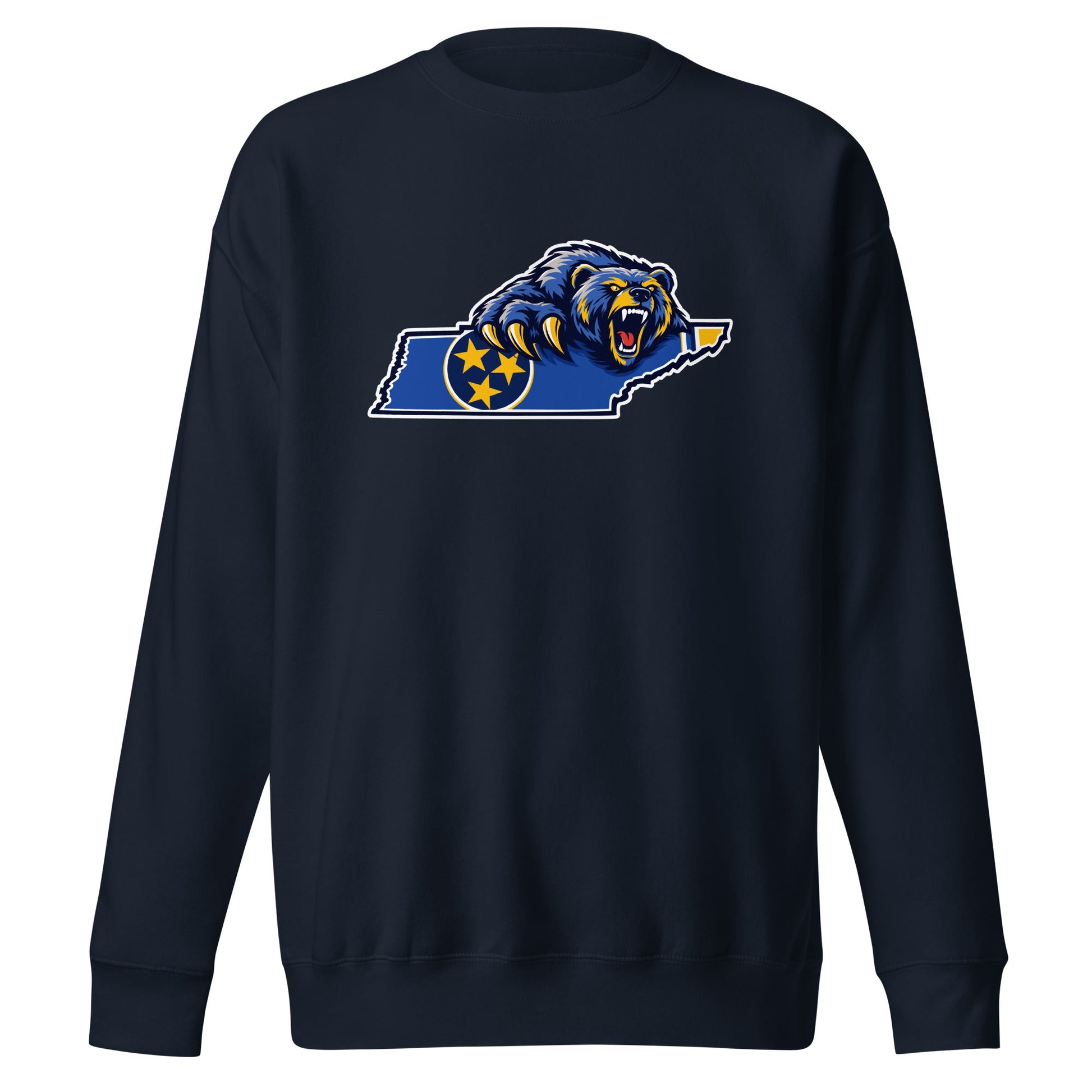 Performance | Crewneck | Rutherford County Grizzlies Football | Tennessee Logo